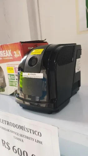 NOBREAK OFFICE SECURITY LINE 1200VA BIVOLT 6 TOMADAS