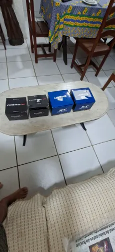 Vendo kit com 4 molinetes novos na caixa