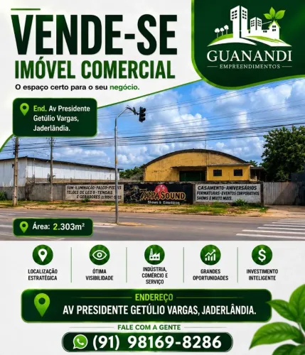 Terreno com Galpao - Venda