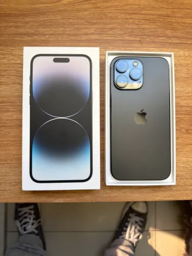 iPhone 14 Pro Max 128 black perfeito bateria acima 80%
