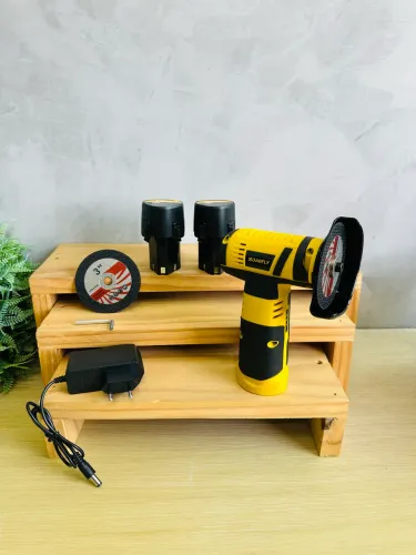 Esmerilhadeira Lixadeira Portátil SOARFLY 12V | 2 Baterias | 500W | Alta Performance