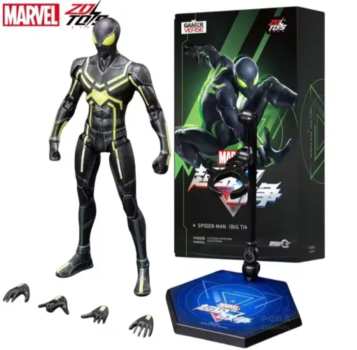 BONECO FIGURA DE AÇÃO HOMEM ARANHA GAMER VERSE 1:10 18CM ZD TOYS CAIXA ORIGINAL LACRADA