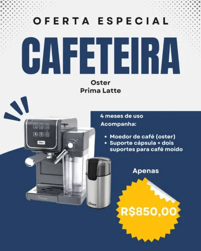 KIT CAFETEIRA OSTER - PROMOÇÃO