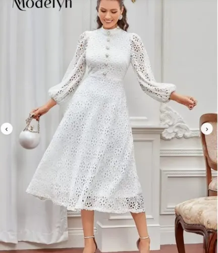 VESTIDO BRANCO PLUS SIZE