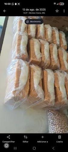 Doces de barra e cremoso 