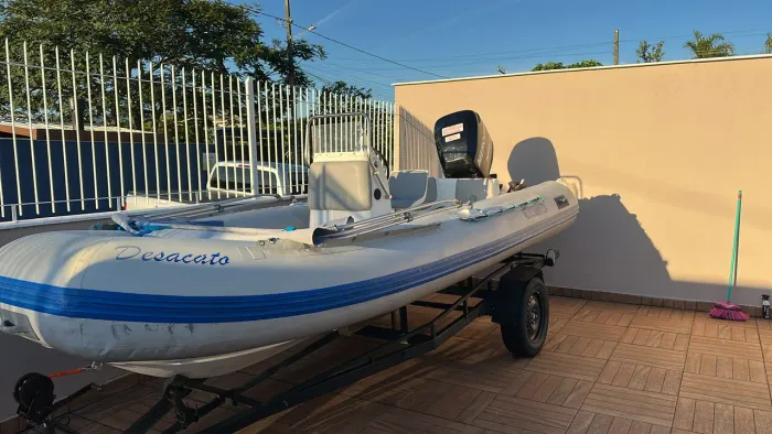 Bote zefir g500 + motor mercury optimax 90hp 2t