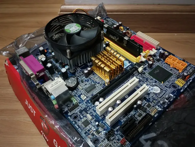 Kit LGA775 Completo + Fonte 500w - Testado e Funcionando