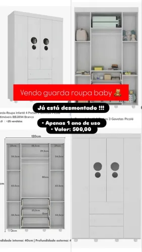 Guarda Roupa baby