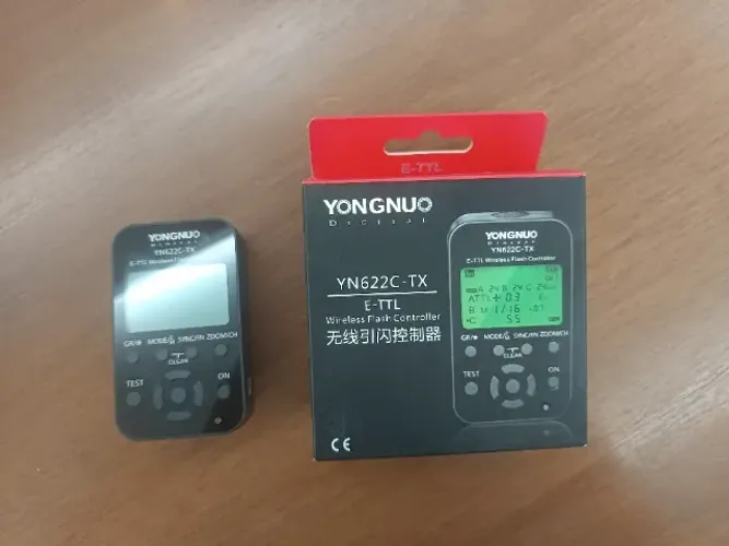 Radio Flash Yongnuo Yn-622c Tx Controlador Flash S/fio Canon