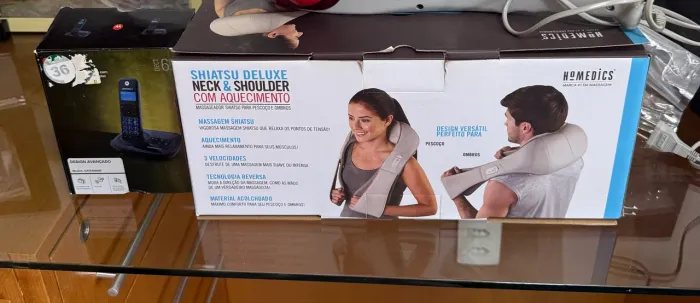 Massageador portátil de pescoço e ombros
