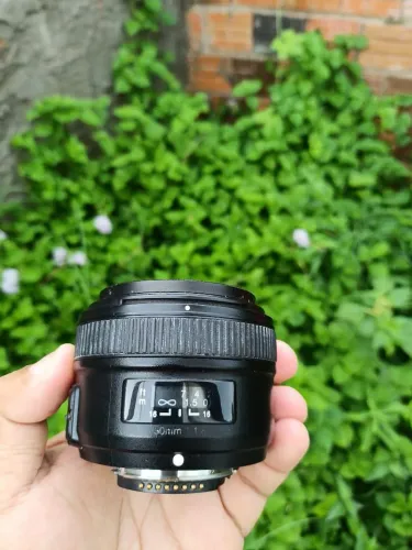 Lente e Yongnuo 50mm