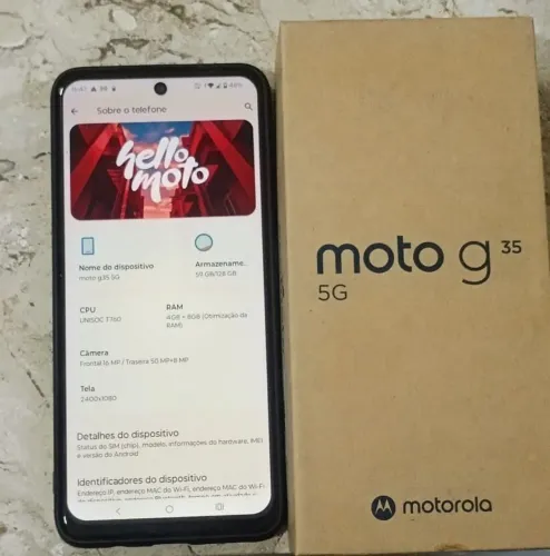 MOTO G35 NOVÍSSIMO NO PRECINHO