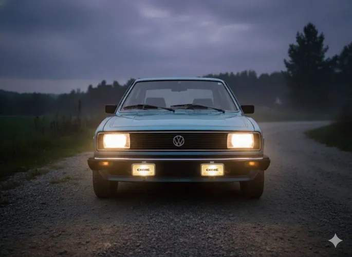 Par de Farol de neblina da CIBIE década de 80 em perfeito estado de conservação e uso.