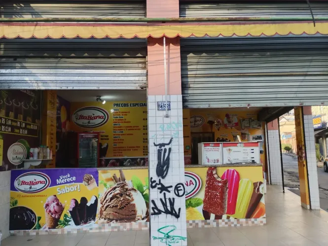 Passo pondo de fábrica de picolé sorvete açaí 
