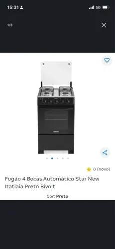 Fogão 4 bocas
