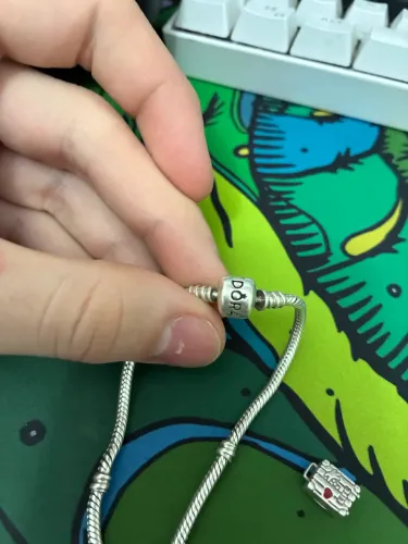 Pulseira com berloques pandora