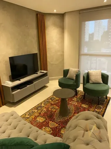 Apartamento flat de 41m² mobiliado, na Vila Andrade e arrumadeira diária já incluso no con