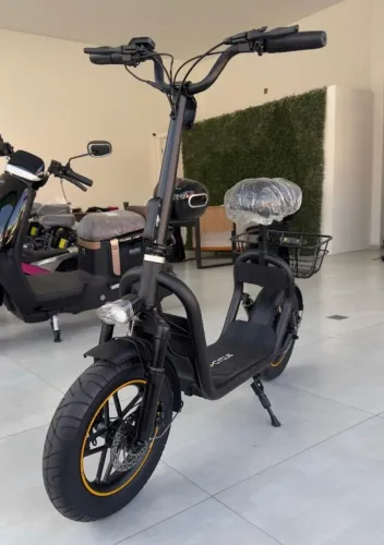 G-Cycle Z14 (dobrável) patinete com assento