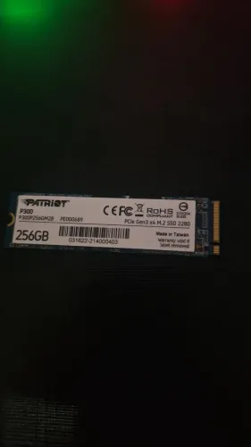 SSD NVME M.2 256gb