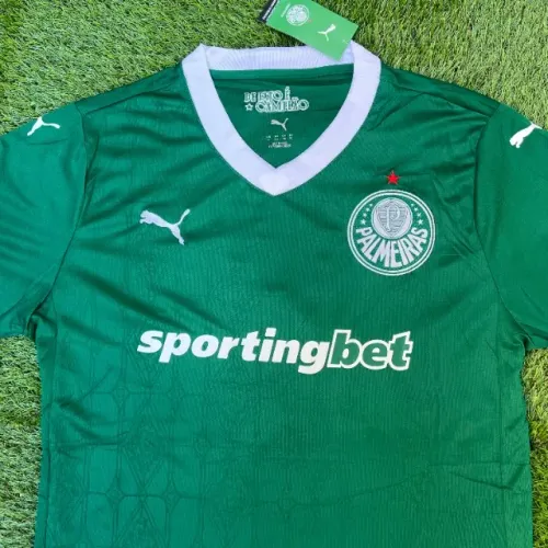 Camisa do Palmeiras I 25 Masculina Torcedor - Tamanho G