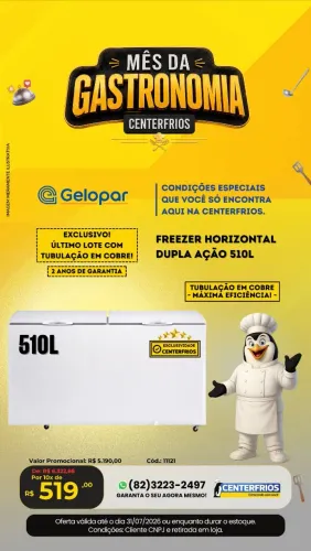 Freezer Dupla Ação 510 lt oferta.entrega no local.devide 10 x s/juros no cartão