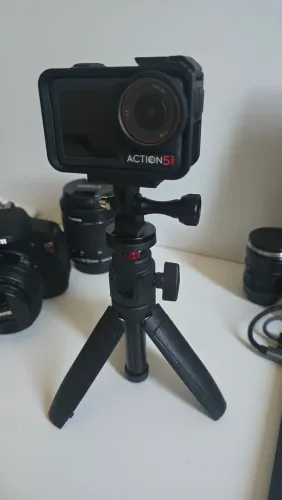 Câmera de Ação DJI Osmo Action 5 Pro Standard Combo + Tripé + Case
