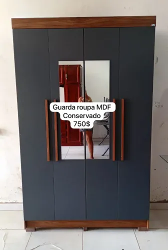 GUARDA ROUPA DE SOLTEIRO MDF CONSERVADO