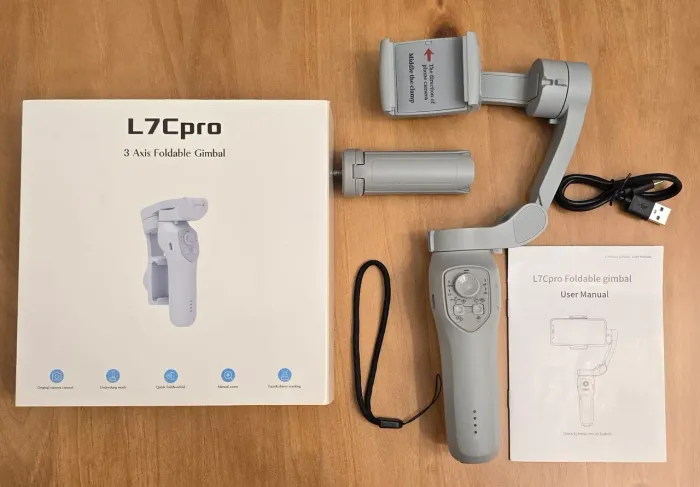 Gimbal estabilizador de filmagem - L7Cpro