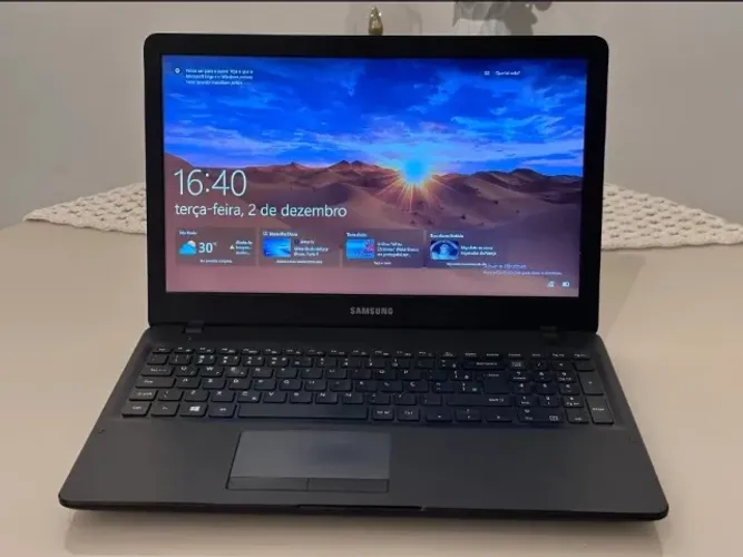 Notebook Samsung Core I3 8gb ddr4 nvme 128gb HD 1TB aceito cartão 
