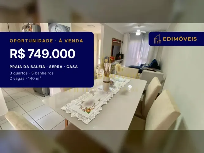 Casa duplex em Manguinhos: conforto, lazer e segurança a poucos passos da praia!