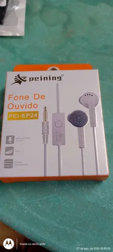 Fone de ouvido ep 24 com fio