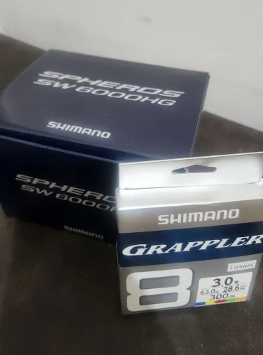 Molinete Shimano spheros sw6000HG 