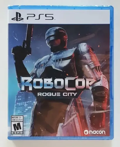 Robocop Rogue city jogo ps5 game playstation 5 importado mídia física