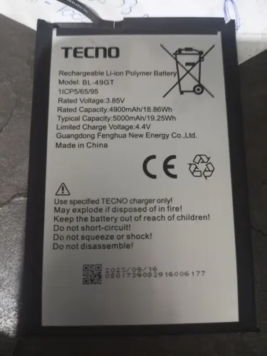 bateria celular Tecno original