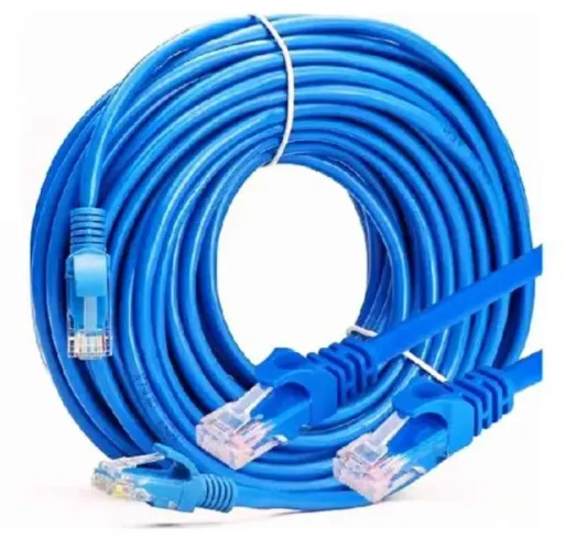 Cabo de Rede CAT5 RJ45 pronto pra uso