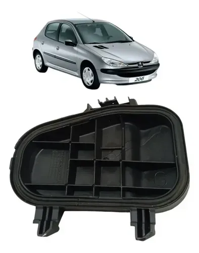 Tampa Farol Esquerdo Peugeot 206 1.4 2004 2005 Detalhe
