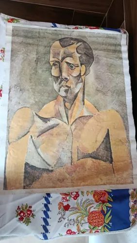 REPRODUÇÃO PICASSO, PABLO RUIZ - O ATLETA - TELA LISA DE 1999