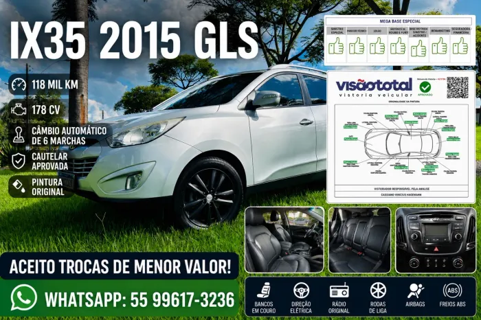 Hyundai IX35 GLS 2.0 16V 2WD Flex Aut. 2015