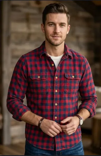 Camisa Flanela Abercrombie & Fitch