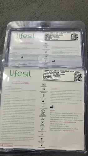 Fita em gel pra uma melhor cicatrização 350