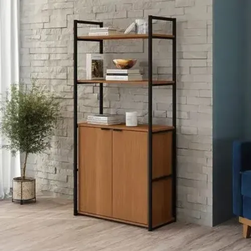 Estante Alta com 2 Portas - Promoção