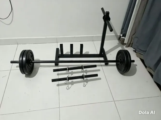 Kit de barras com suporte