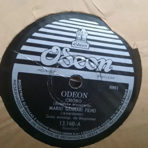 78 RPM. MARIO GENNARI FILHO (Acordeon), R$120,00