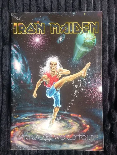 Iron Maiden Tour Book Virtual World Tour