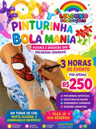A MELHOR ESCOLHA PARA A DIVERSÃO NA SUA FESTA!
