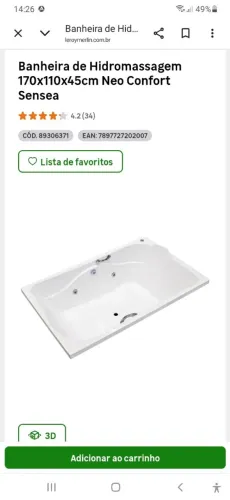 Banheira de hidro marca aquplas