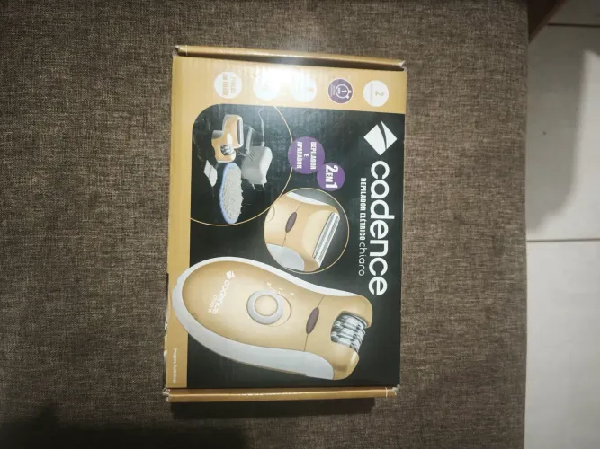 Depilador elétrico Cadence Chiaro Novinho