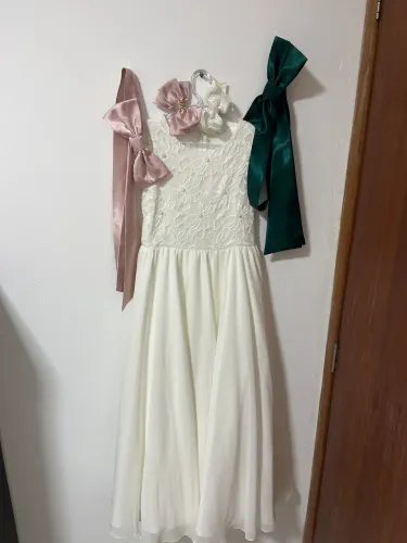 Vestido daminha tamanho 8
