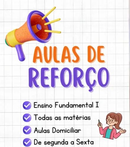 AULAS DE REFORÇO