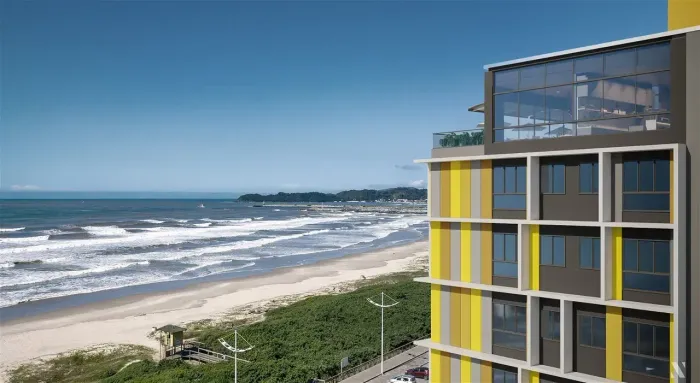 Imóvel para venda tem 76 metros quadrados com 2 quartos em Centro - Navegantes - SC